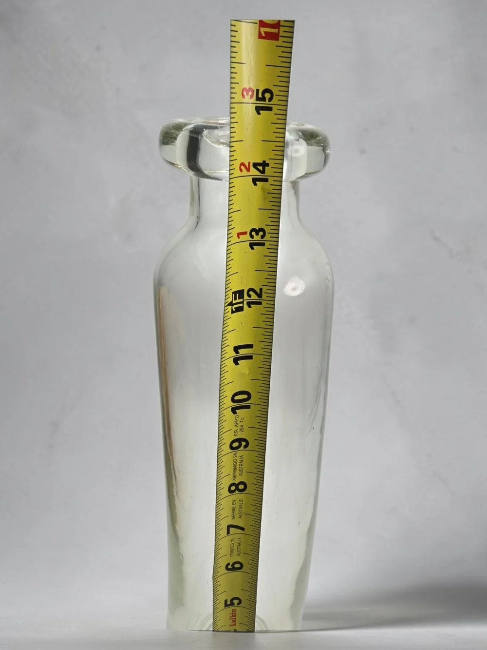 NWT Pottery Barn Large Recycled Glass Bottle Vase 14.5